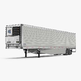 Vanguard Reefer Semi Trailer Refrigerator 3D model